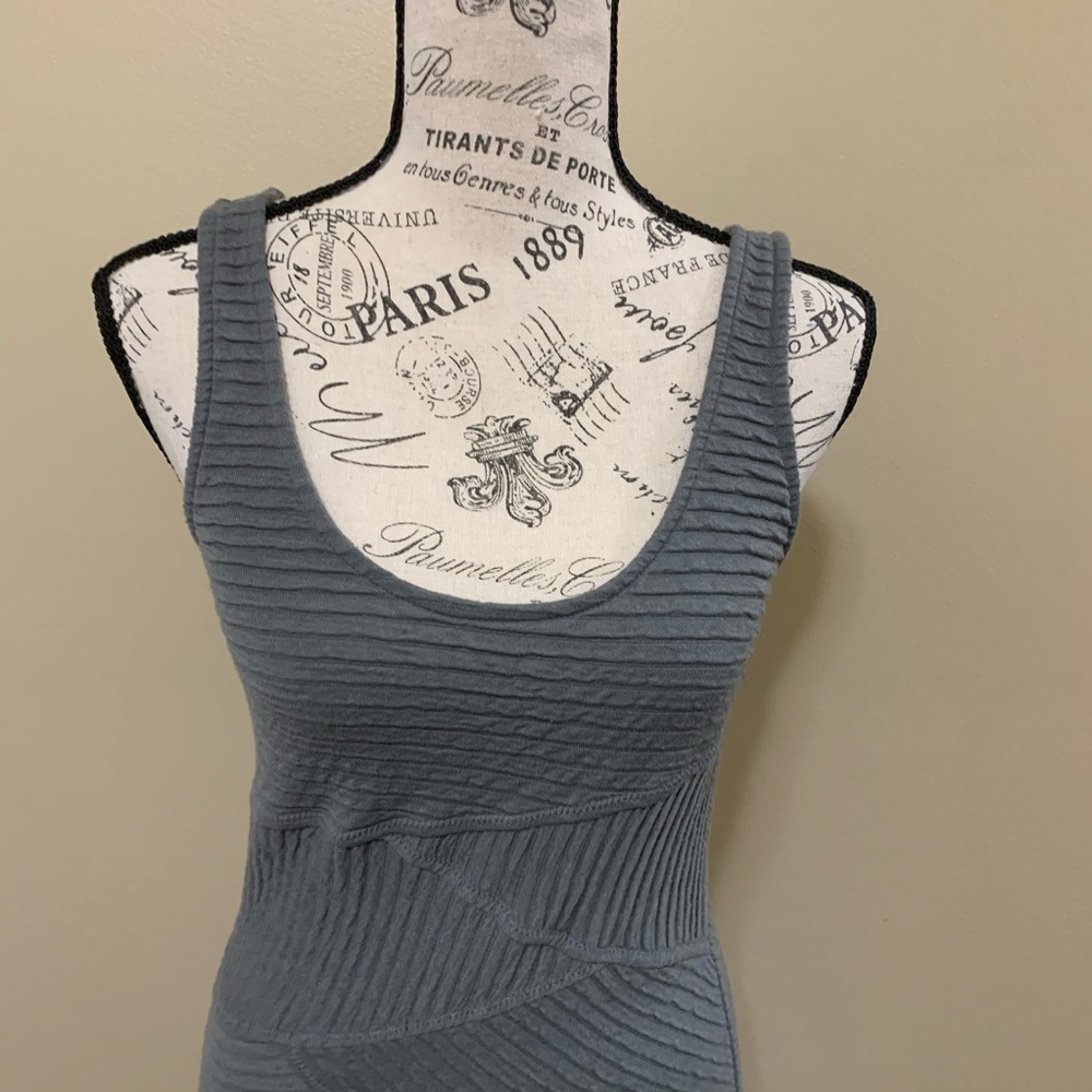 Free People Gray Bandage Bodycon Dress Size Medium - Picture 3 of 8